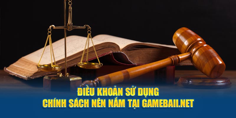 Điều khoản sử dụng Gamebaii.net