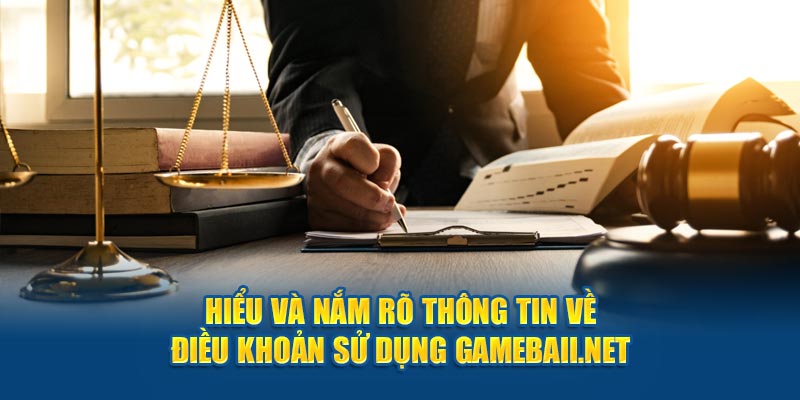 Hiểu và nắm rõ thông tin về điều khoản sử dụng Gamebaii.net